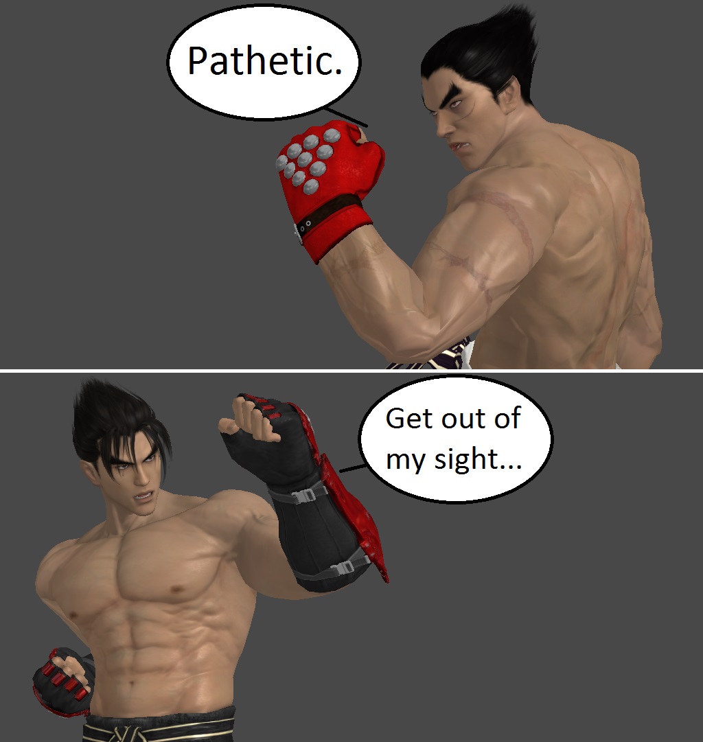 Injustice: Kazuya Mishima vs Jin Kazama