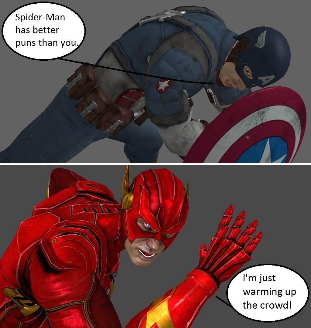 Injustice: Captain America vs The Flash