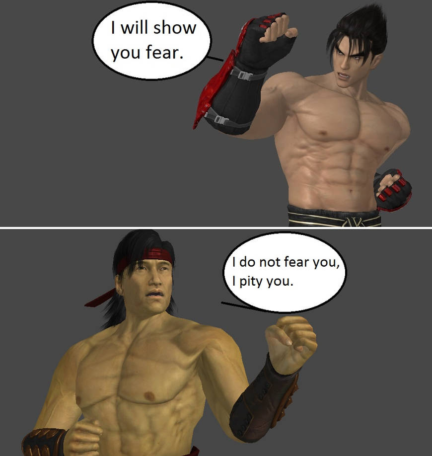 Injustice Jin Kazama Vs Liu Kang By Xxtrettaxx On Deviantart