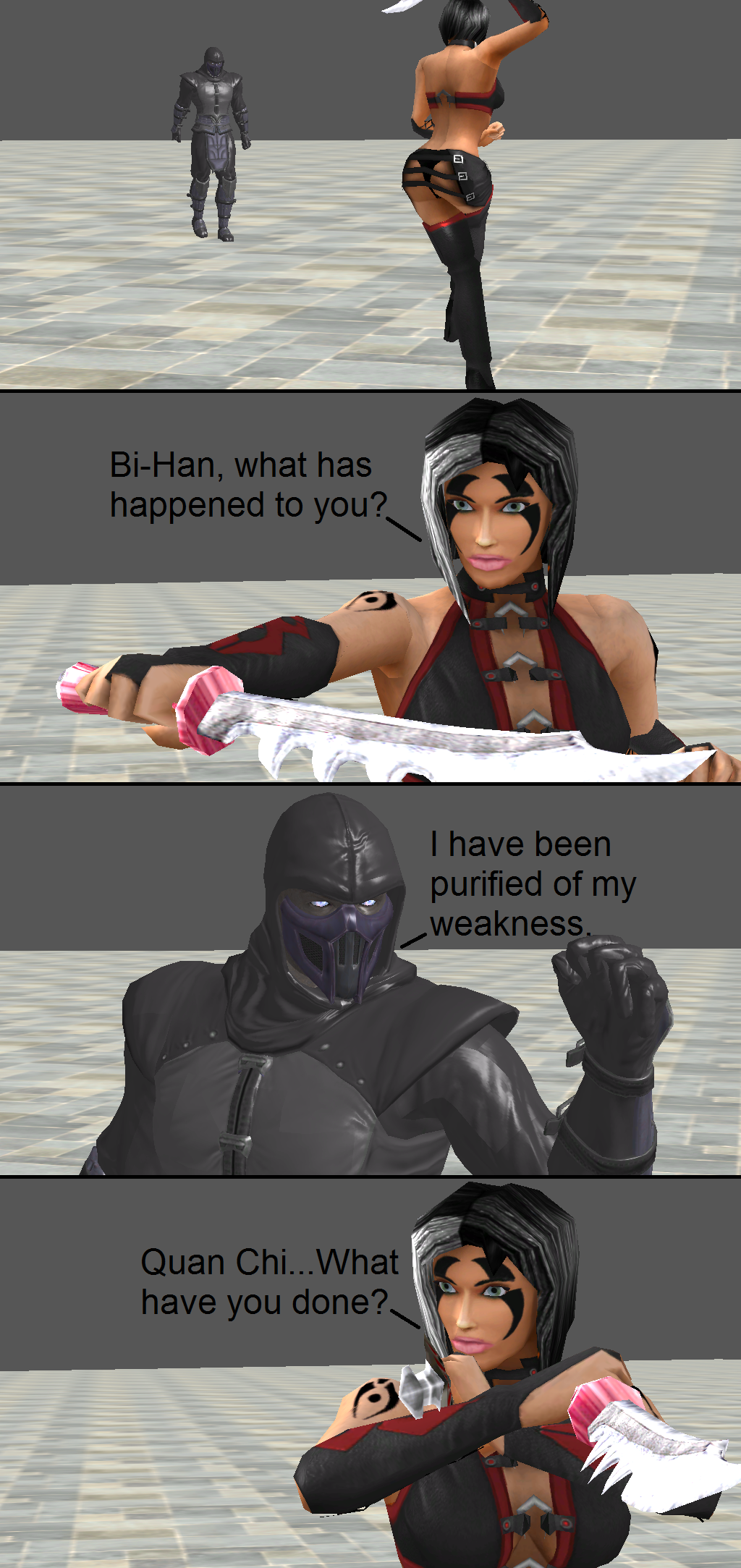 Mortal Kombat X: Noob Saibot vs Sareena