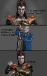 Mortal Kombat X: Shinnok vs Vergil