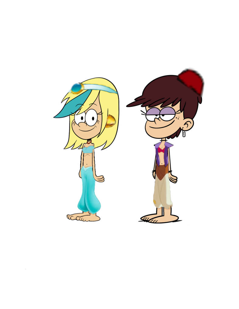 Luna Loud and Sam Sharp Aladdin Impression by CoryMoriMacori on DeviantArt