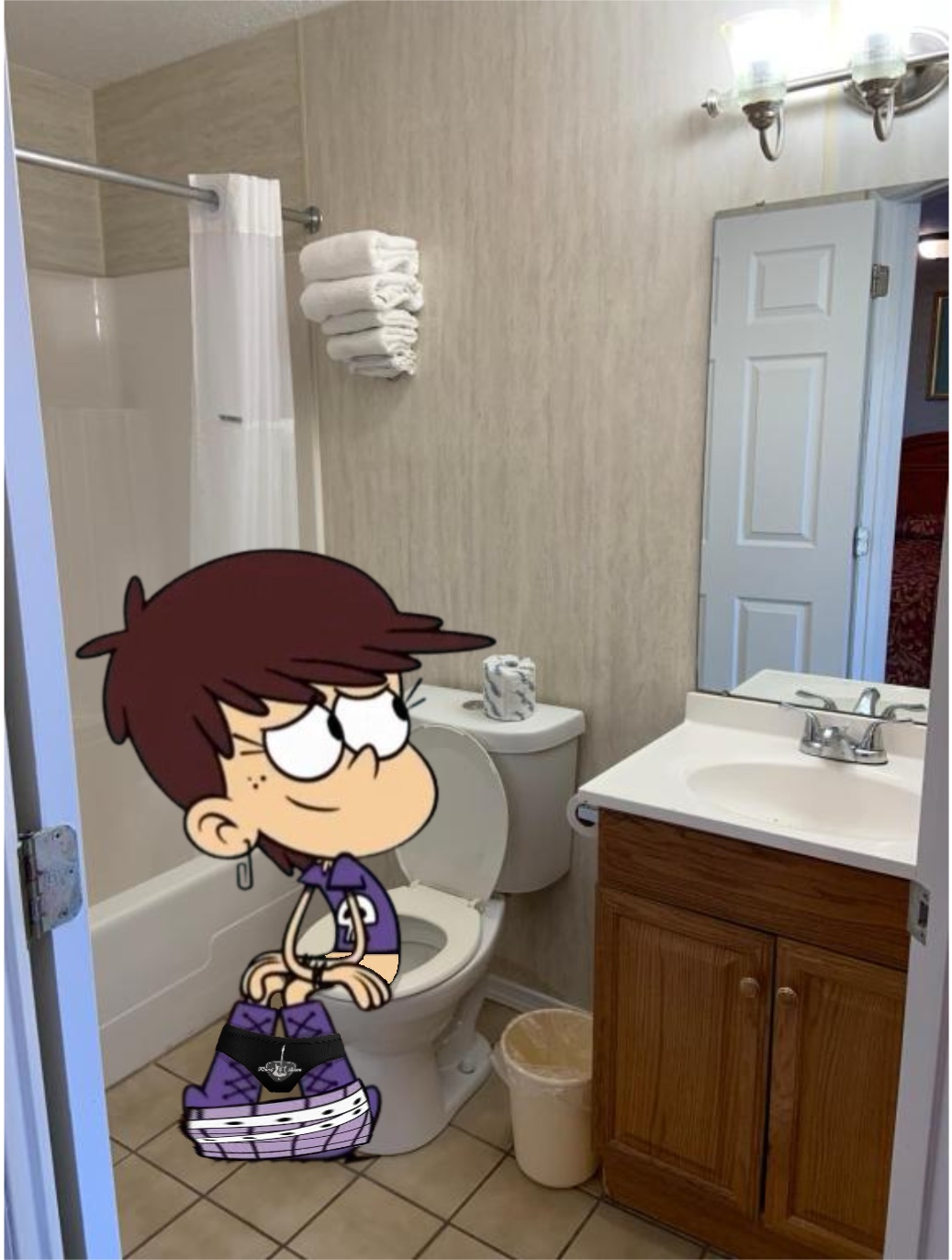 Luna Loud Pooping by CoryMoriMacori on DeviantArt