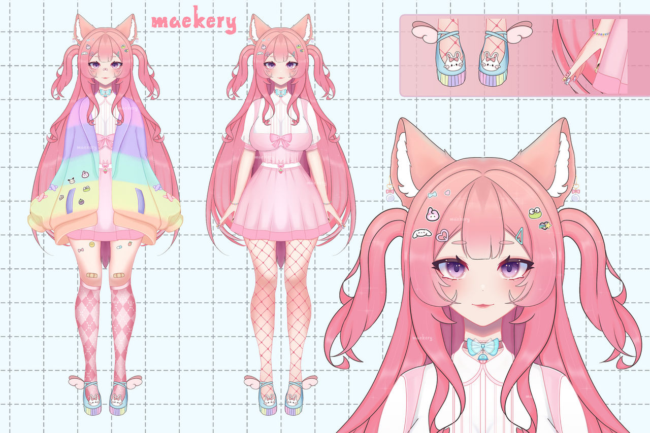 Maevis Maevis - Ref Sheet by maekery on DeviantArt