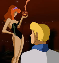 Daphne- trick or treat Fred