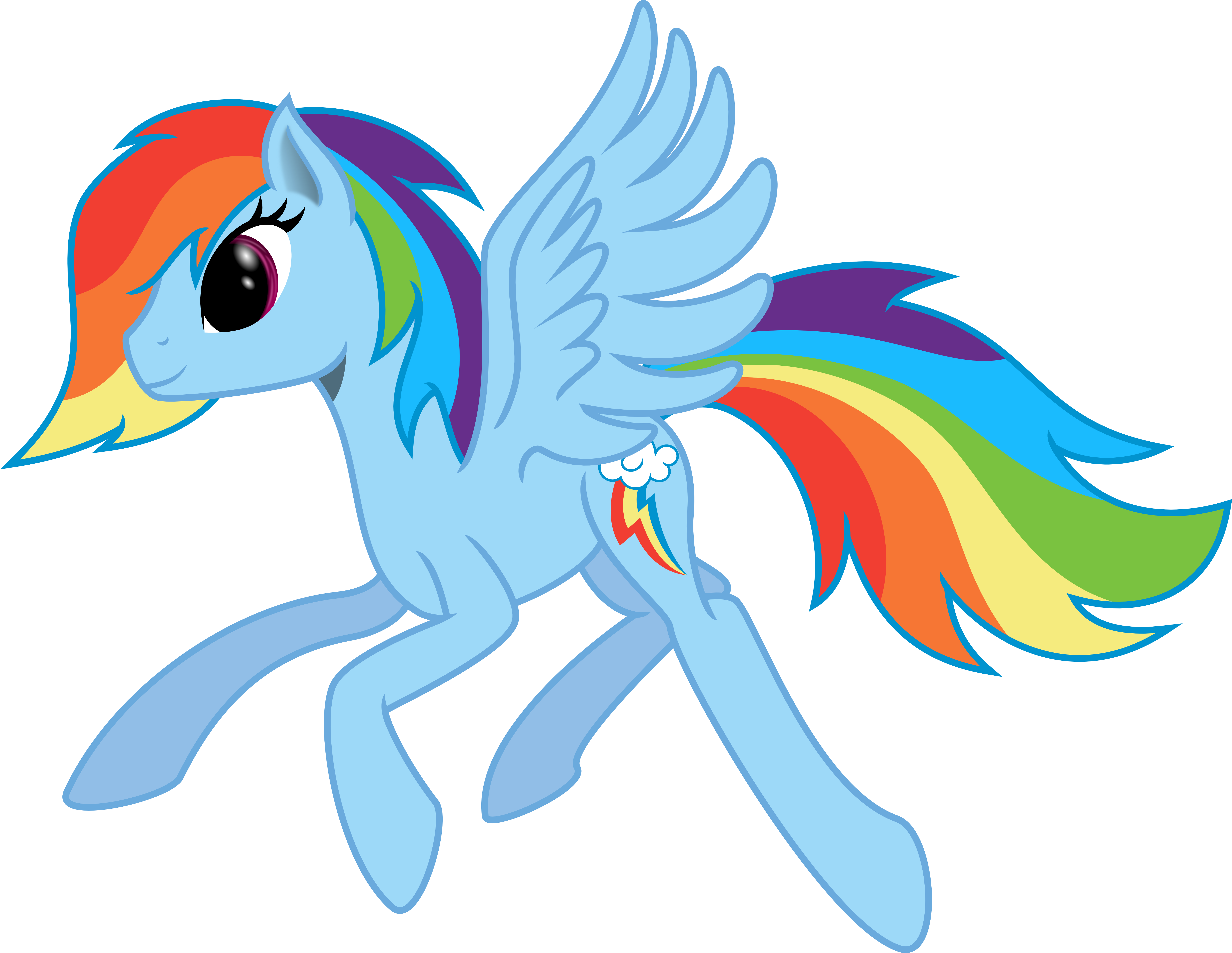 Stylish Rainbow Dash