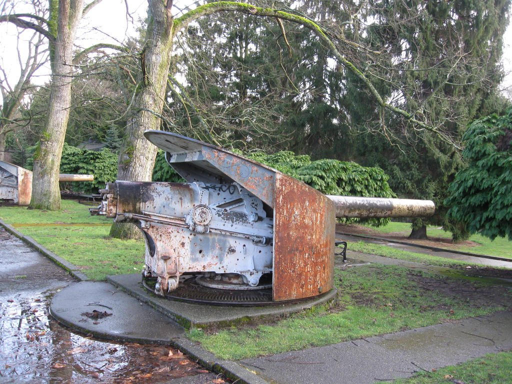 Naval Gun at Seattle Zoo