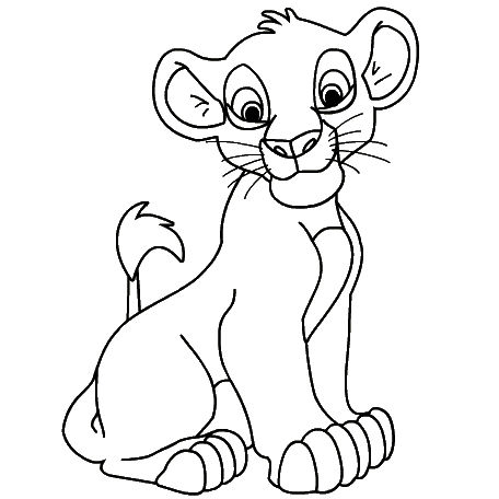 Simba Line Simba Line Art by MoRbiD-ViXeN on DeviantArt