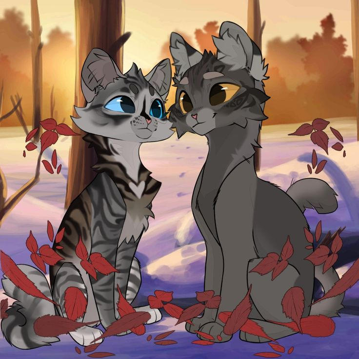 Buff Sliverstream Warrior Cats/Greystripe x Silverstream by Brockendawn on DeviantArt