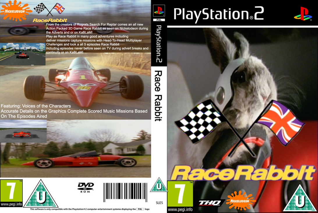Gmp Race Rabbit Race Rabbit For Playstation 2 by Xtremeartwork on DeviantArt