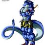 The blue dragon Kayrom