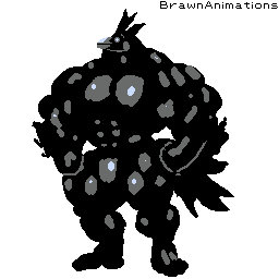 Muscular Raven GIF by BrawnAnimations on DeviantArt