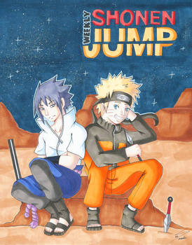 Shonen Jump Naruto Cover entry