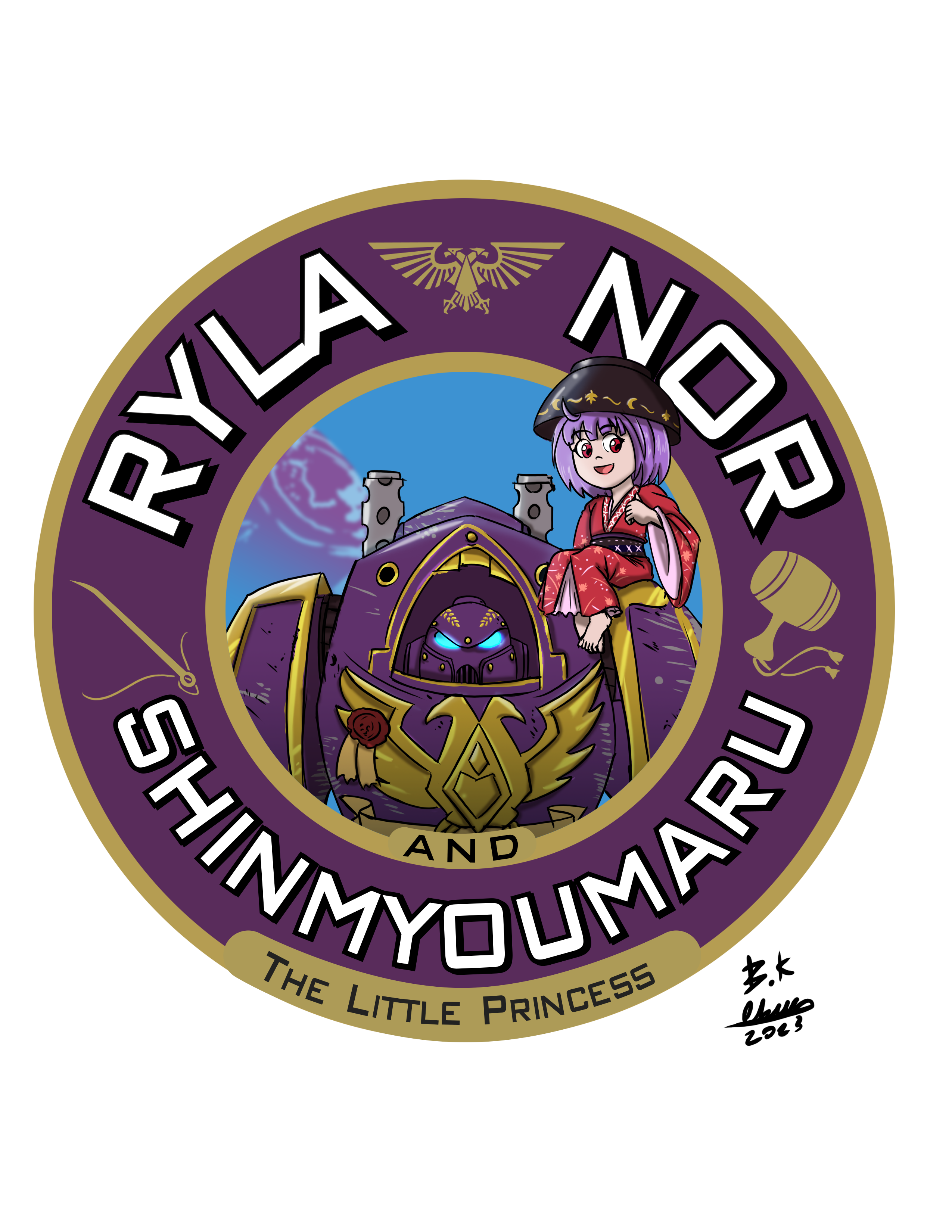 Rylanor and Shinmyoumaru by BKchandraws on DeviantArt