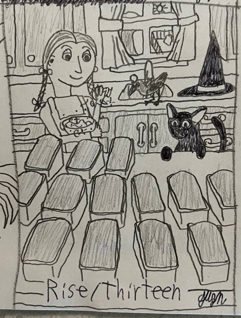 Day 13 Lin Deviantart Inktober/Drawtober Day 13: Rise/Thirteen by guzzlordnut on DeviantArt