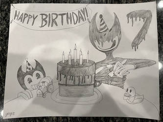 Happy Birthday, Bendy! by guzzlordnut