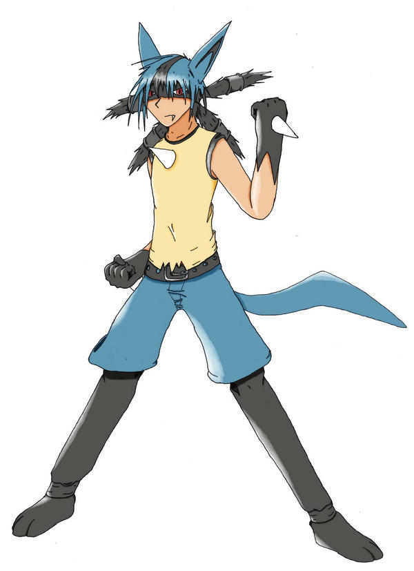 Human Lucario448 by Kiro13 on DeviantArt