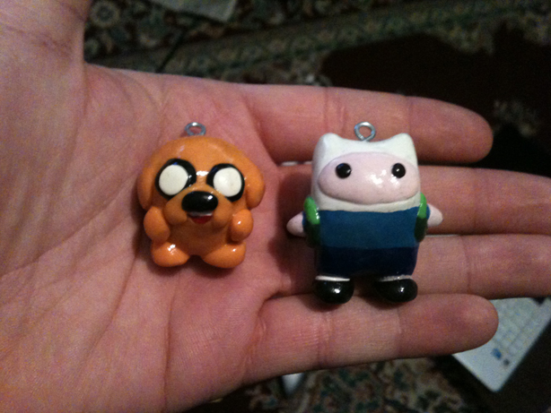 Finn and Jake Charms