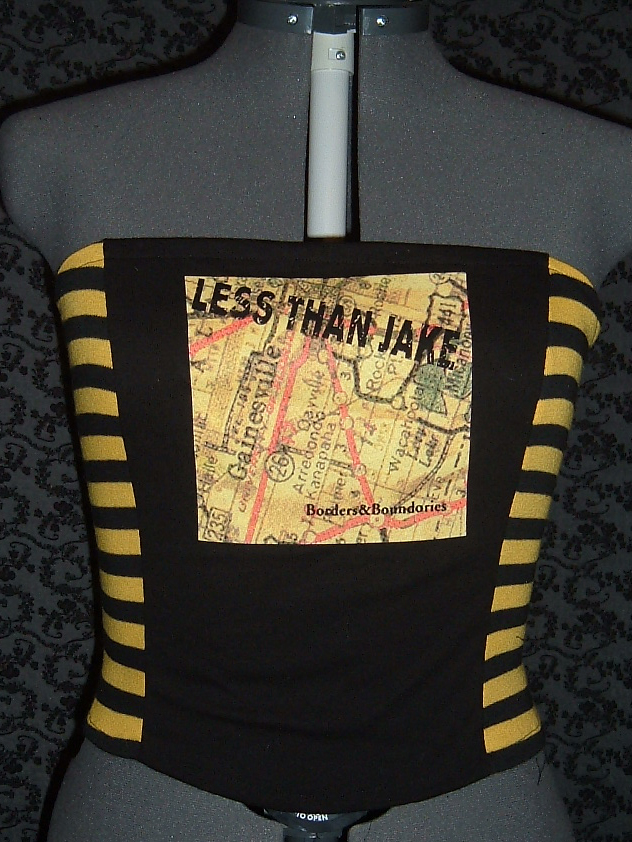 Less Than Jake Corset Top