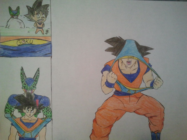 Goku Wedgie