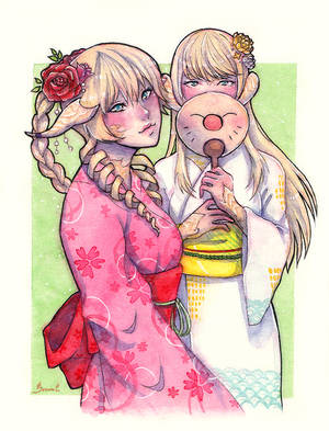 Commission - Chi and Kumo by Serenyan Commission - Chi and Kumo by Serenyan