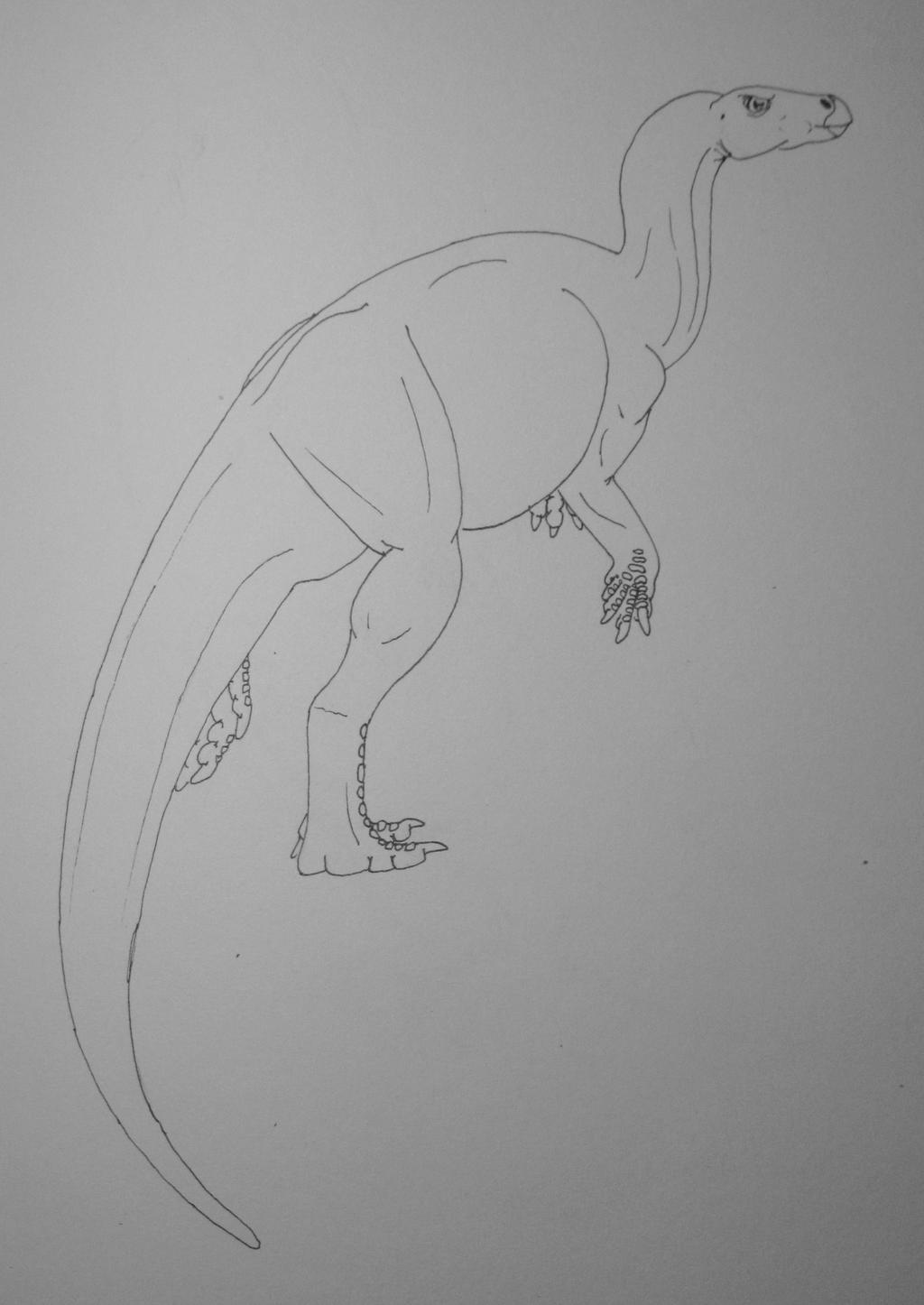 Parksosaurus Warreni Ink