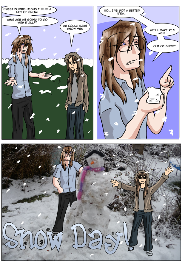 Snow Day Comic