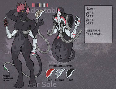 Cyborg Displacer Beast Adopt [available]