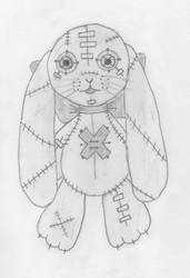 Creepy cute bunny