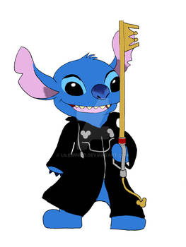 Stitch Kingdom Hearts  colour