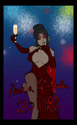 Happy New Year from the Spider Queen by SpiderPope