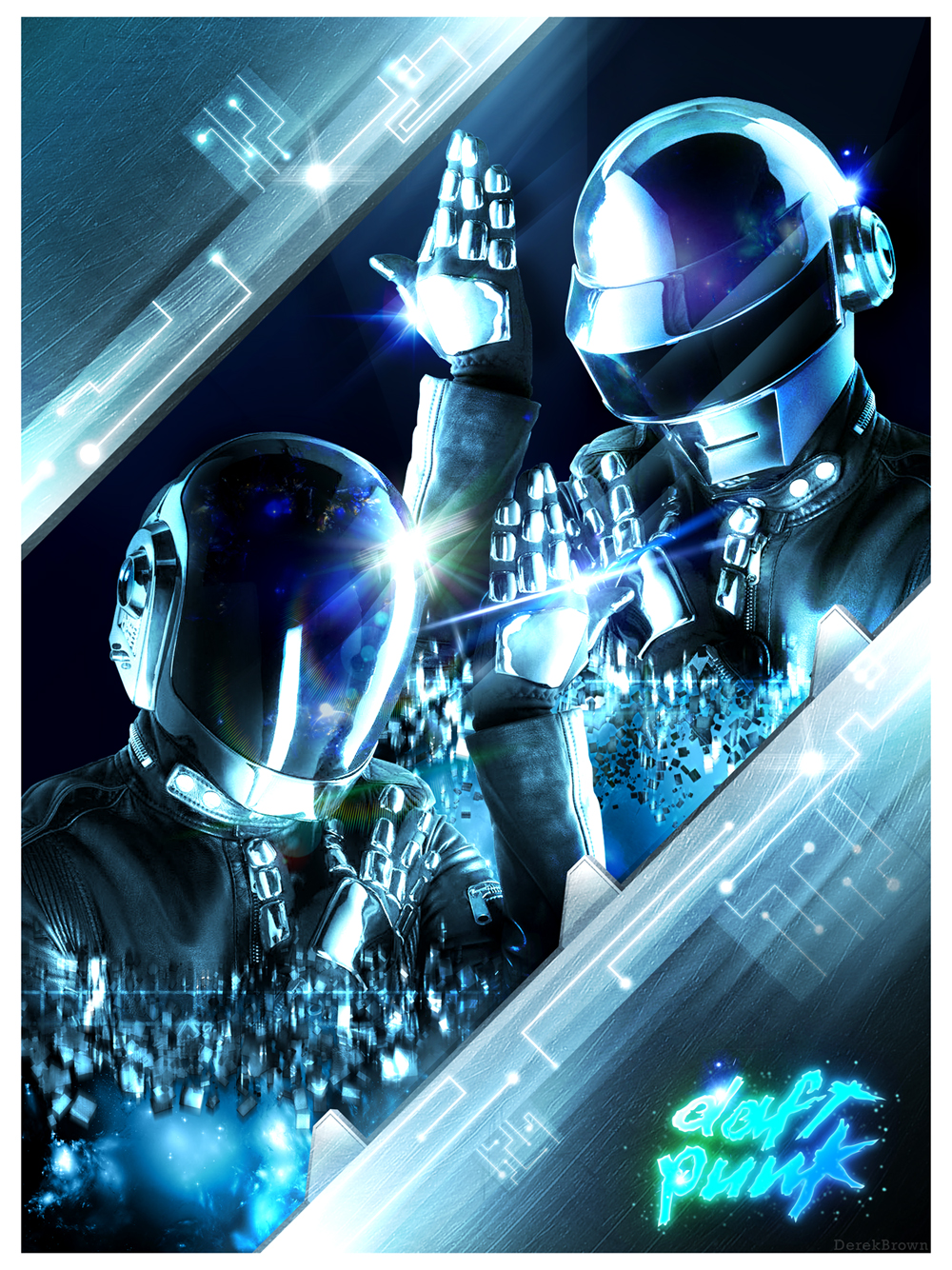 Daft Punk Poster