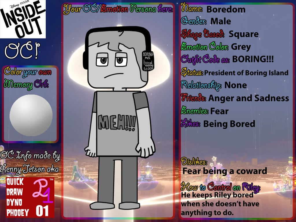 Inside Out OC Boredom By BazManDude On DeviantArt inside-out-oc-boredom-by-bazmandude-on-deviantart