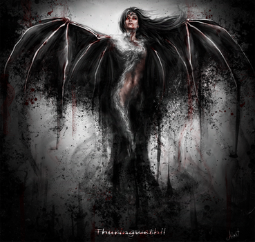 Thuringwethil by Kaprriss