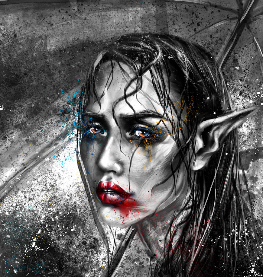 The Seventh (no color edition) by Kapriss-Art on DeviantArt