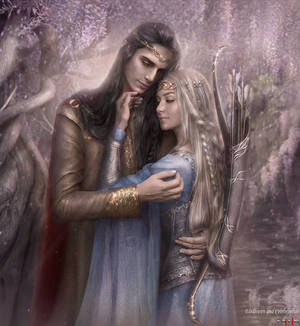 Celebrimbor and his wife