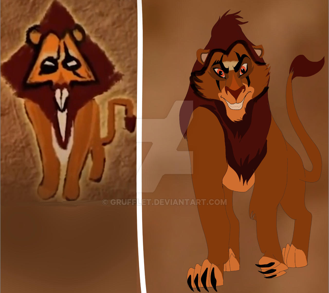 Scar Version 2 Lion Guard Painting Redraw By Grufflet On DeviantArt scar-version-2-lion-guard-painting-redraw-by-grufflet-on-deviantart