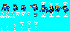 Liquid Man Sprites