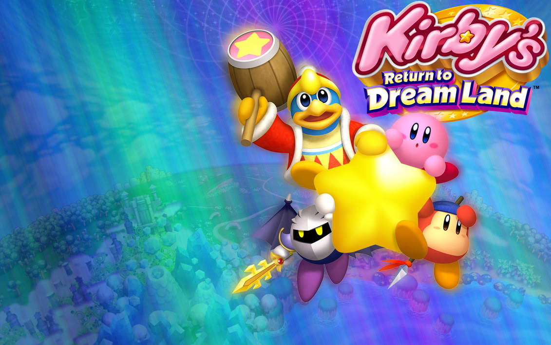 Kirby return. Кирби Return to Dreamland. Kirby Returns to Dreamland Wii. Kirby s Dream Land персонажи. Kirby's Dream Land 3.