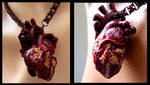 Human Heart Necklace by Divulged