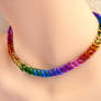 Thin Rainbow Necklace