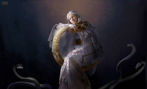 Gwyndolin cosplay Dark Souls (7)