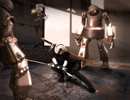 2B cosplay