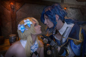 Kaeya and Lumine cosplay (Kaeylumine) (1)