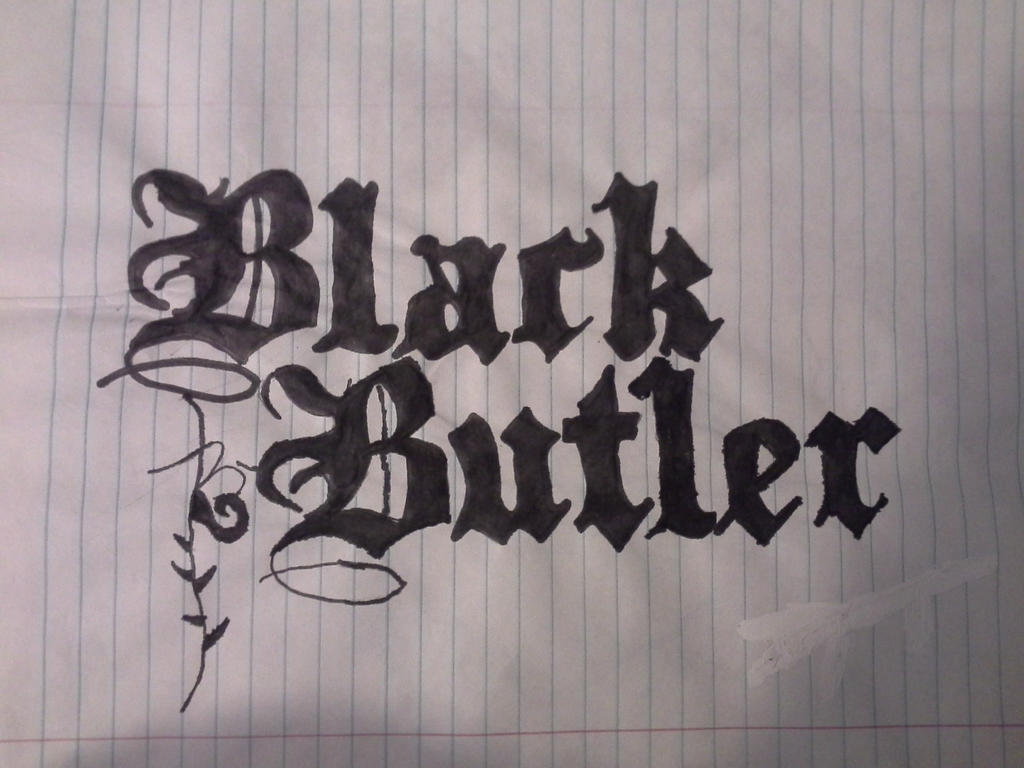 Black butler logo