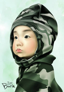 Painting: my nephew