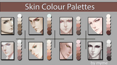 Skin Colour Palettes