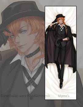 Dakimakura commission -  Chuuya Nakahara