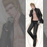 Dakimakura commission - Ignis Scientia