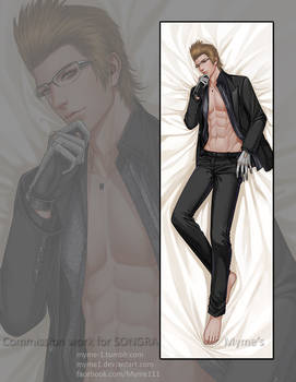 Dakimakura commission - Ignis Scientia